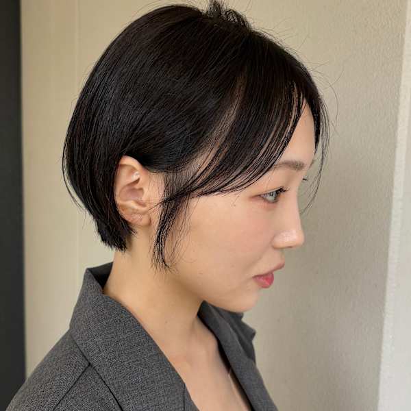 丸みショート