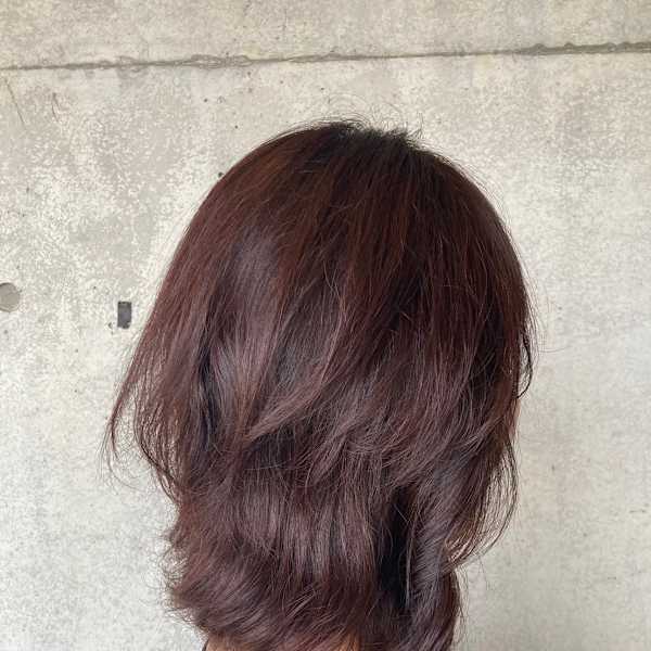 くびれヘア/アプリコットオレンジ/夏のヘアアレンジ|ANT'S Southern-Resort