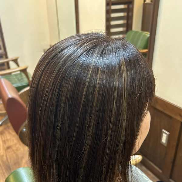 ナチュラルハイライト|Piece of Hair