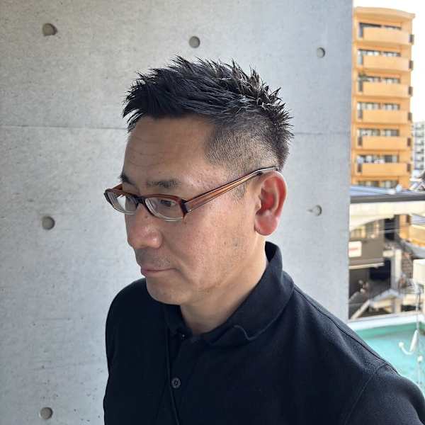 スパイキー × 刈り上げ