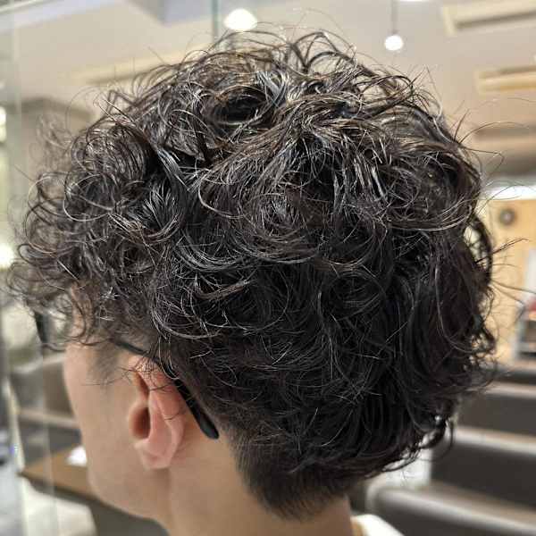 大人メンズパーマ