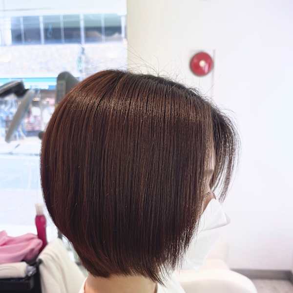 低ダメージ髪質改善ストレート