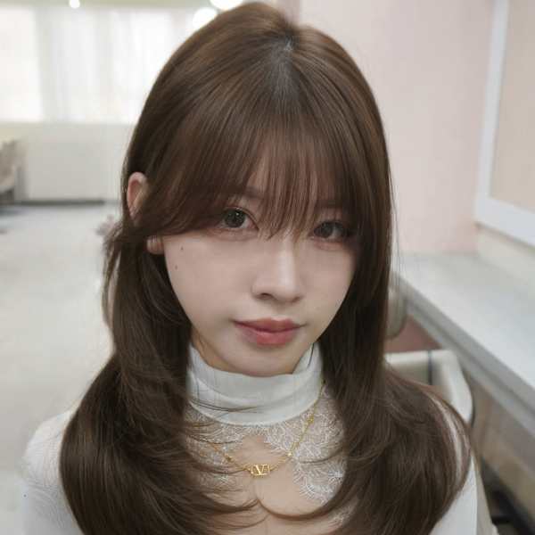 レイヤーカット/レイヤー/顔周り/ミディアム/ボブ/ショート