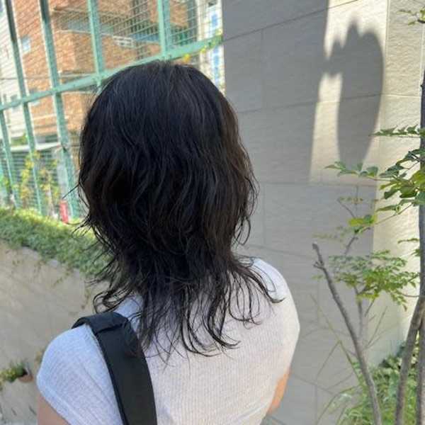 ニュアンスパーマ ウルフスタイル