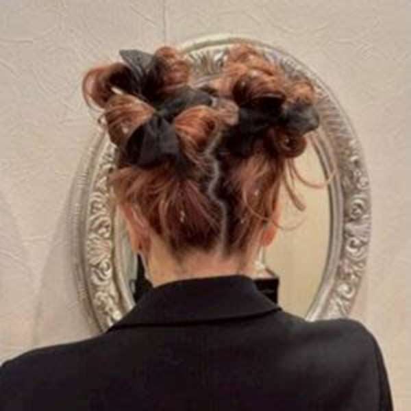 #ツインテール #リボンアレンジ