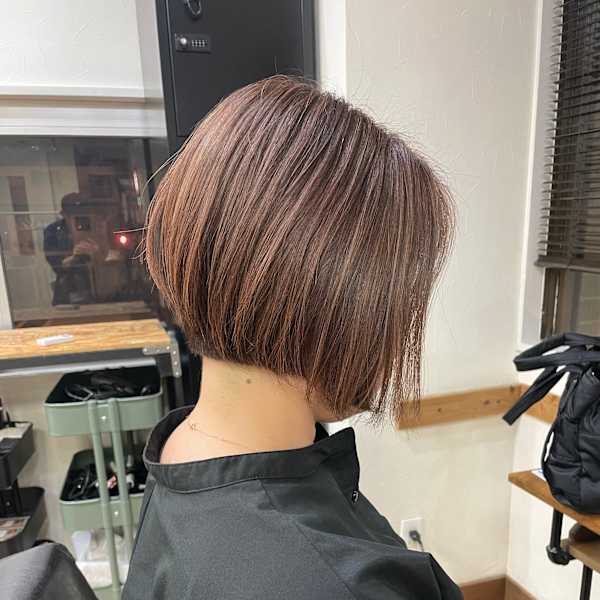 白髪ぼかしと似合わせカラー|No.2128