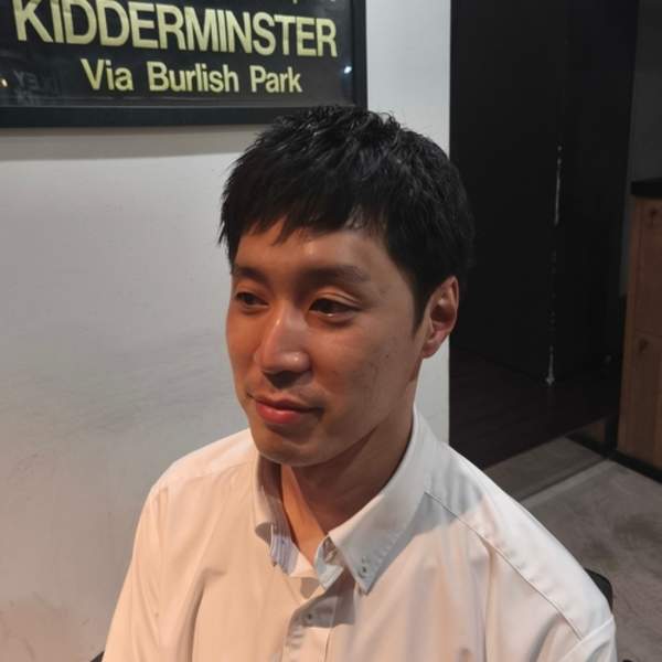 スパイキーナチュラルショート|メンズサロン West Side Cut Club　 メンズカット/メンズパーマ/眉毛