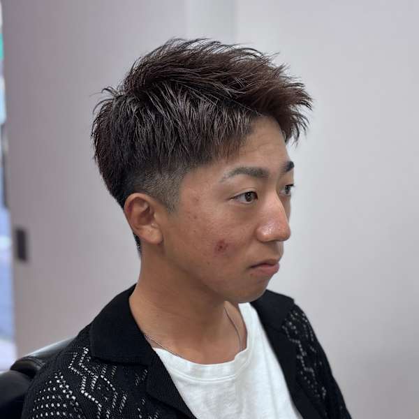 清潔感アップ！ツーブロアップバング☆|Grooming&Hair Salon SKY