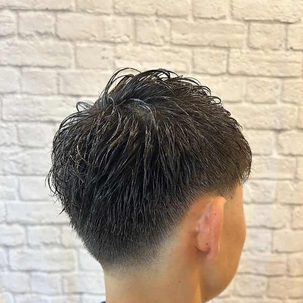 オシャレアイロンパーマ×フェードスタイル!