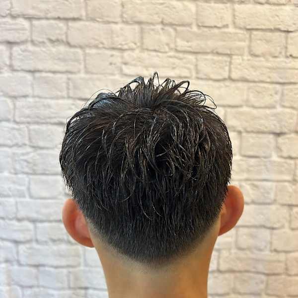 オシャレアイロンパーマ×フェードスタイル!