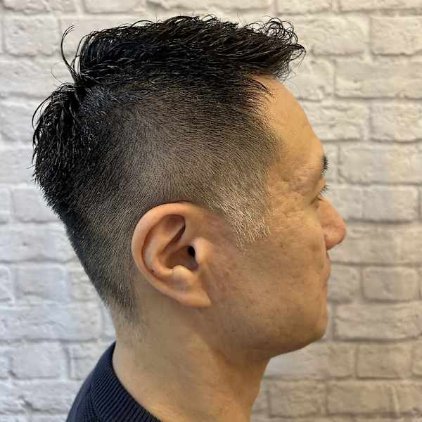 アイロンパーマでふわっと感と