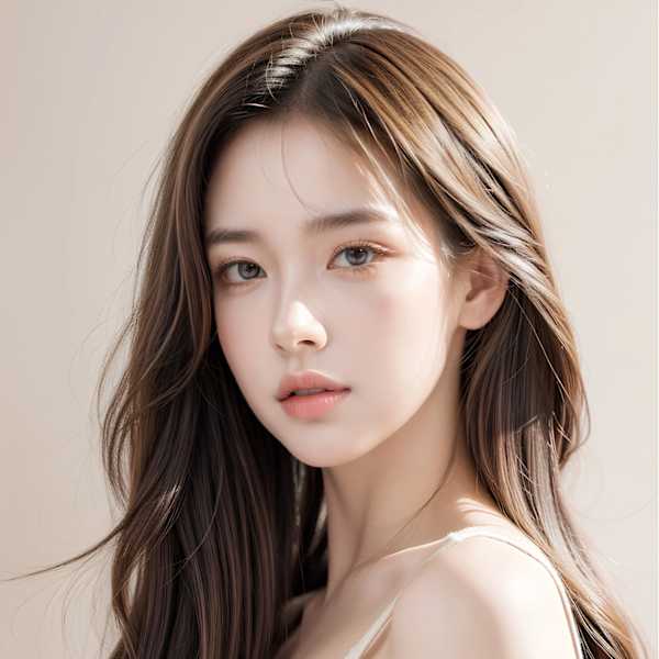 ナチュラル 透明感カラー ロングレイヤー 小顔矯正立体カット|L’atelier BROCANTE 立川北口店【ラトリエブロカント】