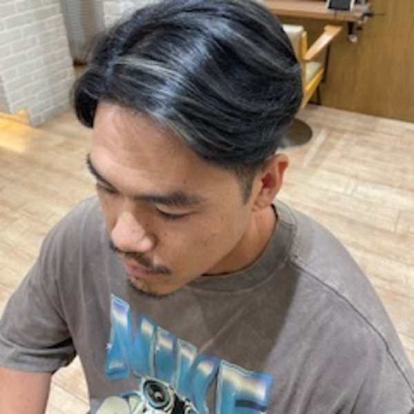 メンズ極細ハイライト/海外スタイル|LOOP