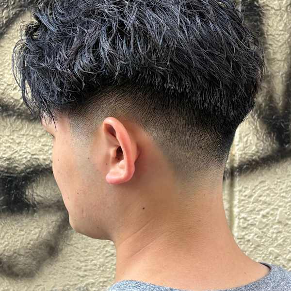 フェザーパーマxフェード