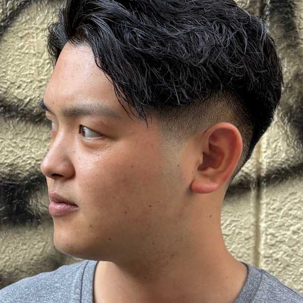 フェザーパーマxフェード