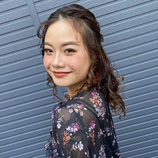 GLAD ハーフアップstyle