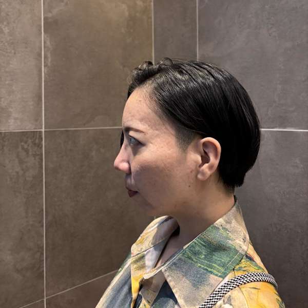 メンズライクショート