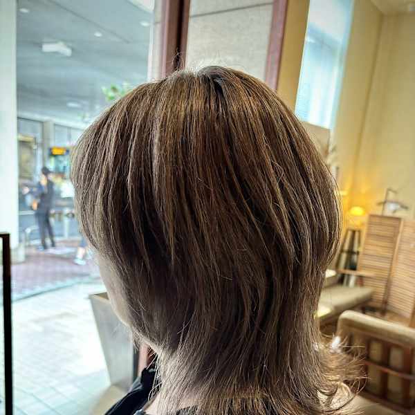 【さすだ】ハイレイヤー× 白髪ぼかしカラー