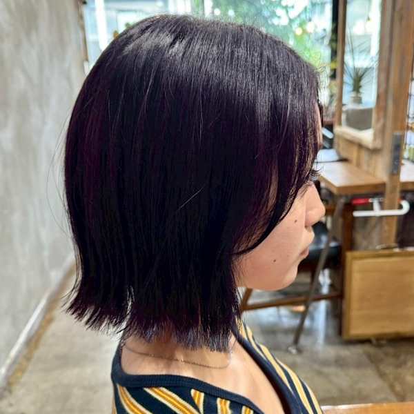 外ハネボブ/タッセルボブ|enne  hair&organic