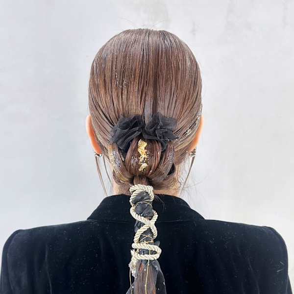 ロングおくれ毛美髪前髪カット顔周りレイヤー_ba548811