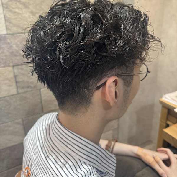 メンズパーマ|半個室型美容室 Sourire 姪浜店