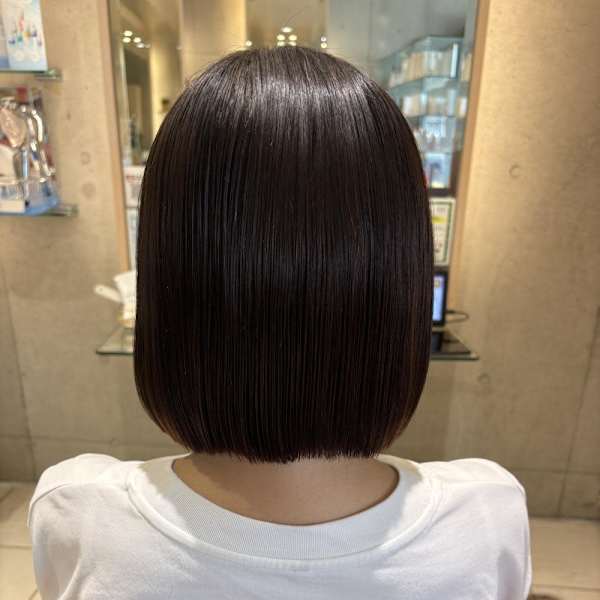 髪質改善ストレート