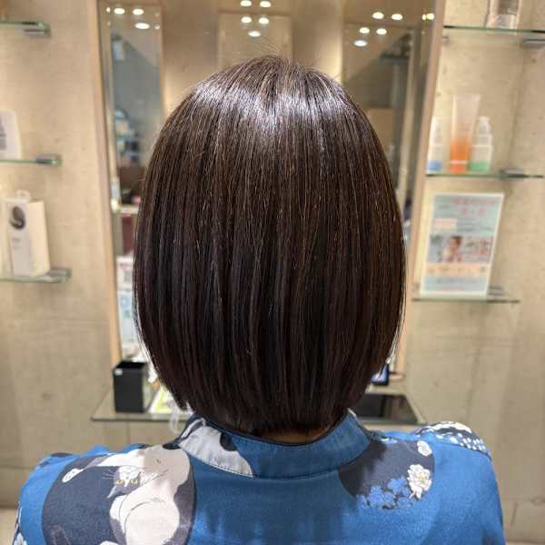 髪質改善ストレート