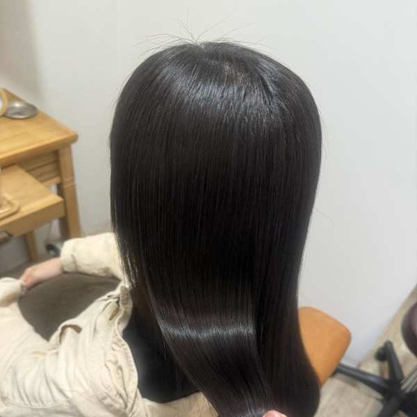 美髪再生トリートメント縮毛矯正|半個室 rire hair 箱崎店