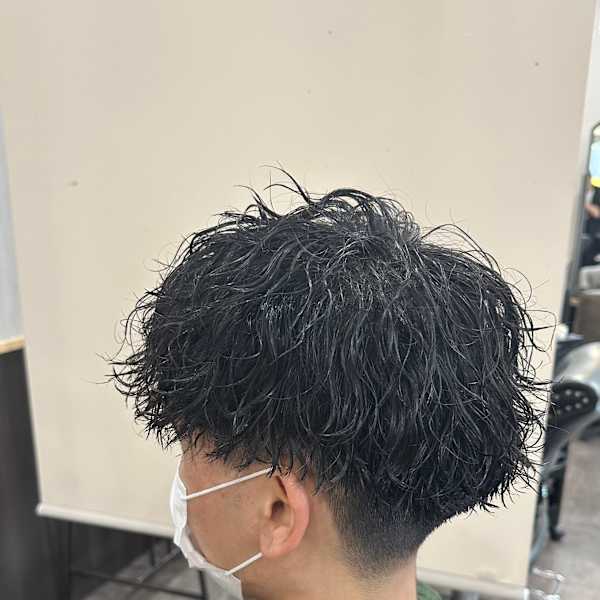 刈り上げマッシュ/ツイストスパイラル/マッシュ|Luxo by Afinar