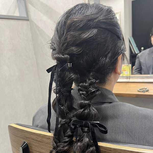 タイト編み下ろしアレンジ