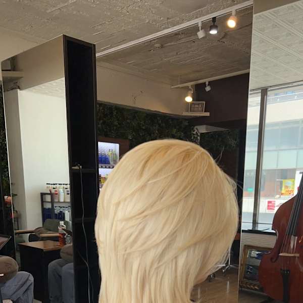 メンズ×ブロンド