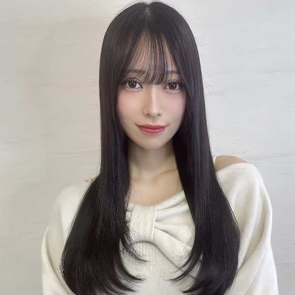 ナチュラルストレート/うるつやロングレイヤー|LOUIMADNA栄