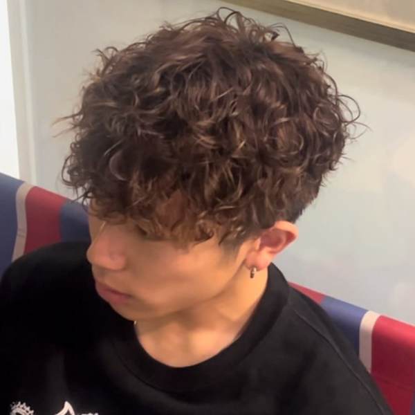 スパイラルパーマ