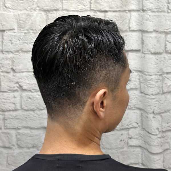 短めフェードスタイル