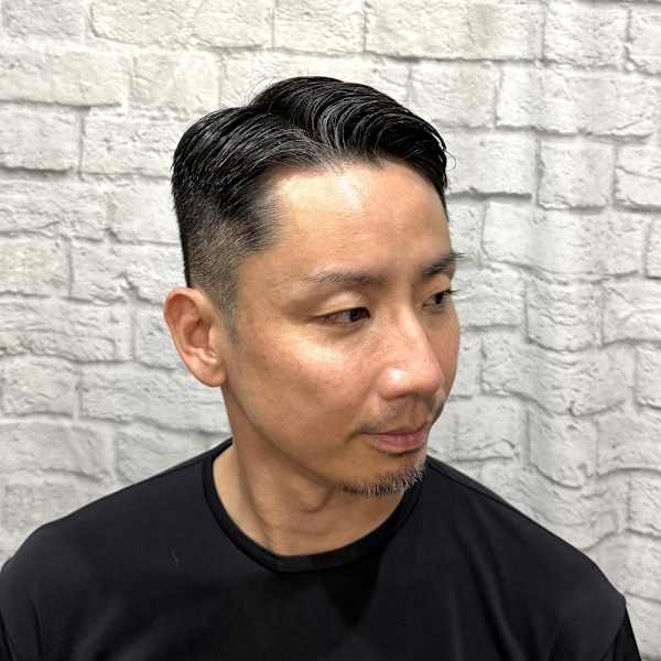 短めフェードスタイル