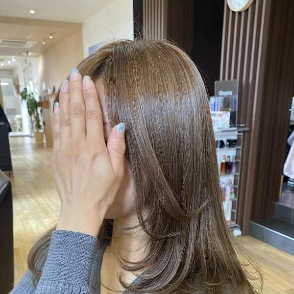 艶のでにくい方へ☆水光カラー