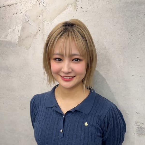 agir hair 赤羽【アジールヘア】赤羽駅南口店【アジールヘア アカバネ アカバネエキミナミグチテン】のスタッフ紹介。YUI
