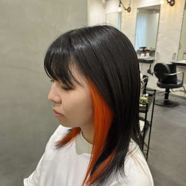 ホリスティックカラー×インナーオレンジ