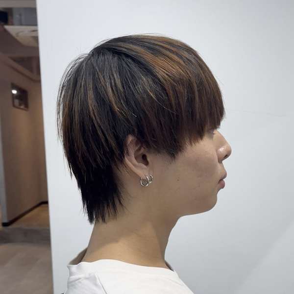 海志/メンズウルフ/マッシュウルフ/韓国マッシュ