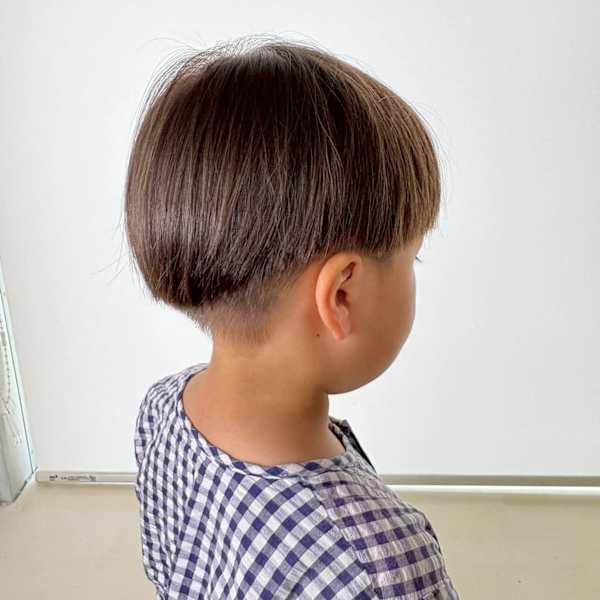 ナチュラルマッシュキッズカット☆