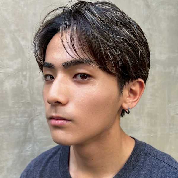 VISAGEbask／メッシュ✖センターパート|VISAGE ba.s.k【ヴィサージュ バスク】