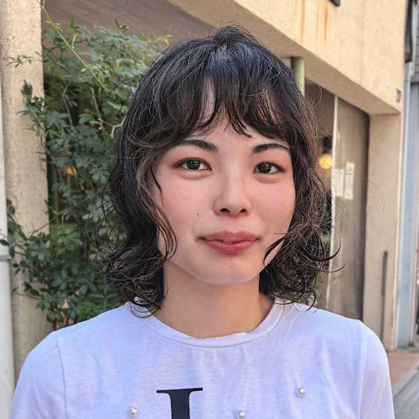 くせ毛風パーマ|ELLYLONDON 垂水店