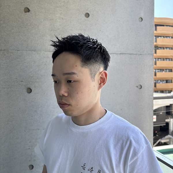20代30代40代【爽やかフェードショート】骨格補正/メンズ|メンズサロン West Side Cut Club　 メンズカット/メンズパーマ/眉毛