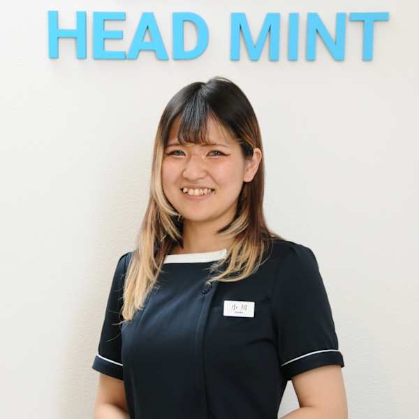 ドライヘッドスパ専門店 ヘッドミント 西宮北口店【ドライヘッドスパセンモンテン ヘッドミント ニシノミヤキタグチテン】のスタッフ紹介。オガワ