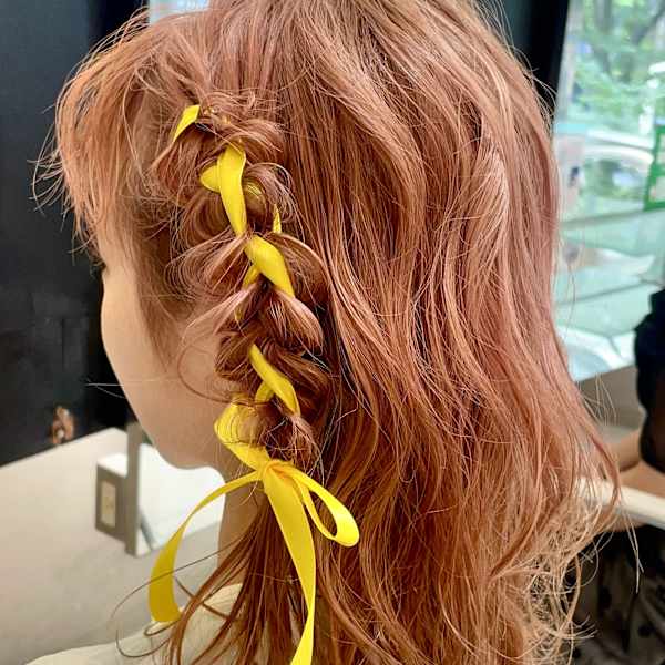 ヘアセット/ヘアアレンジ/推し活/ライブ参戦/ミディアム