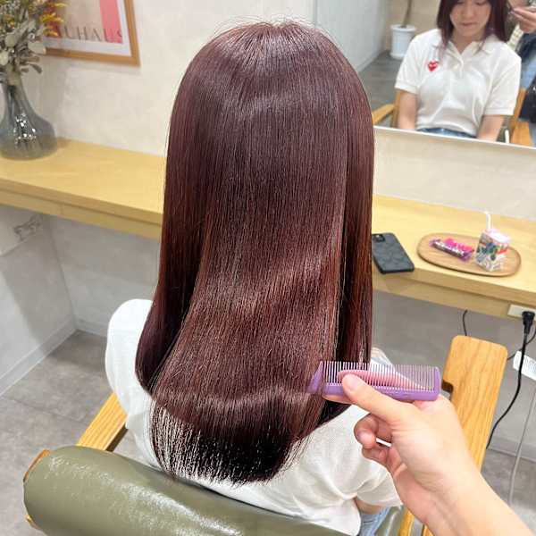 髪質改善カラーでインナーケア