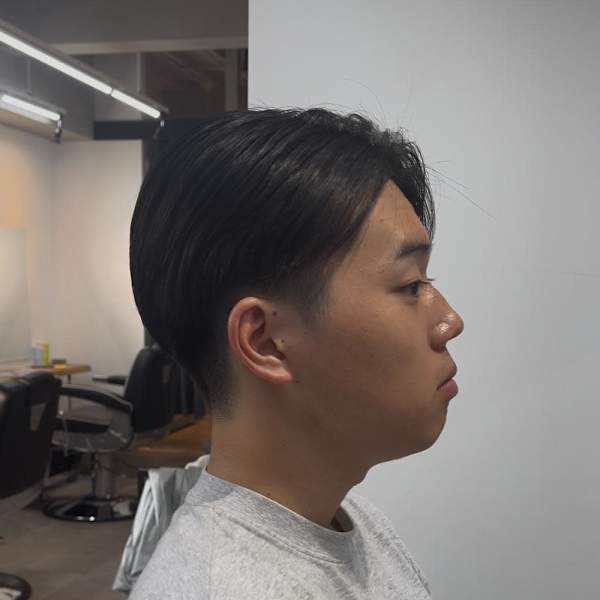 海志/曲がる縮毛矯正/センターパート/大宮