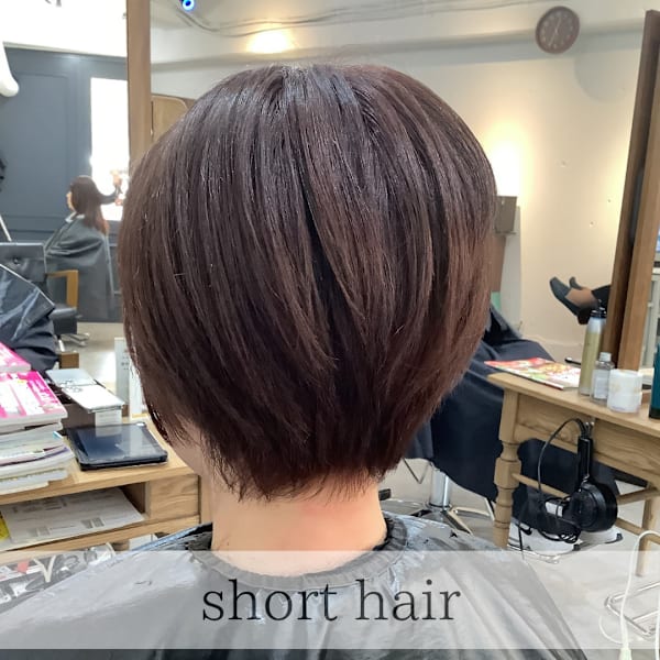 お客様スタイル ナチュラルショート