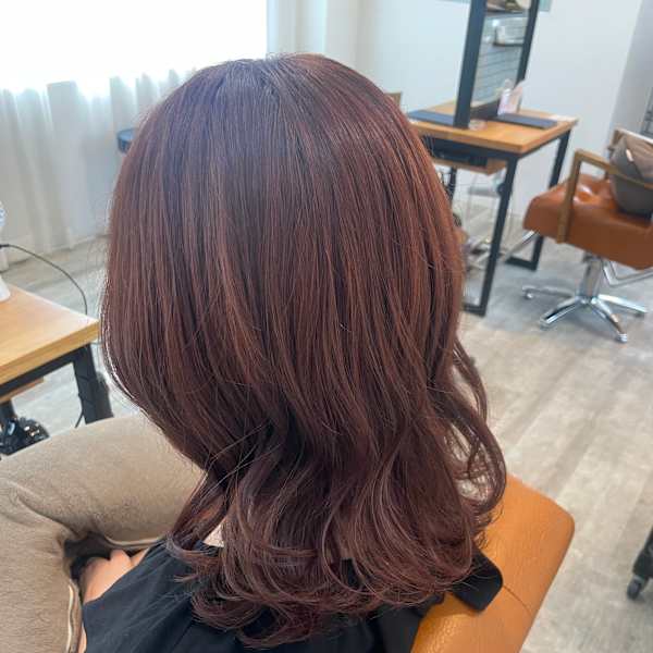 ブリーチなしダブルカラー