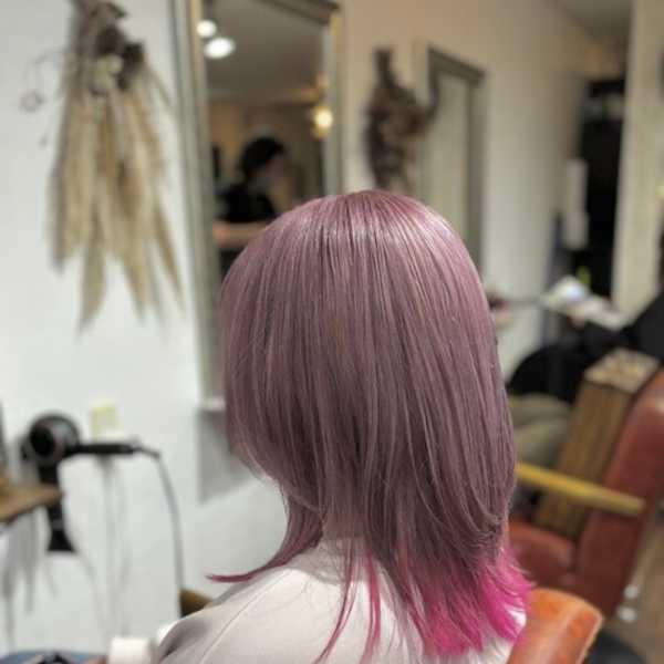 ラベンダー＋ピンク|hair make amphi